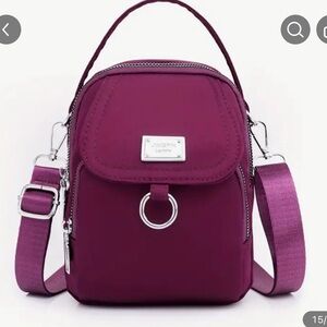 Women's Fuschia Crossbody Bag